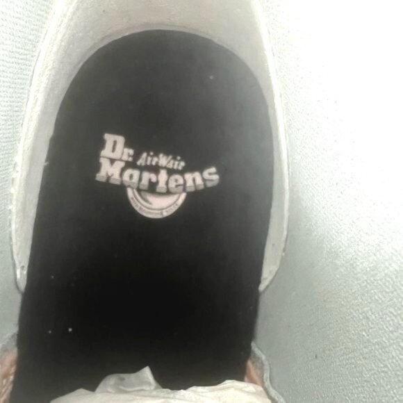 Dr. Martens Zavala Womens White Leather Combat Boots Size 7 US / 6 UK - Picture 12 of 12